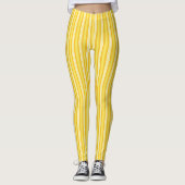 HAMbyWG - Leggings - Gele strepen (Voorkant)
