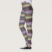 HAMbyWG - Leggings - Gemengde Kleurgradiëntstroken (Links)