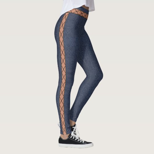 HAMbyWG - Leggings - het Afbeelding van Denim - ui (Rechts)