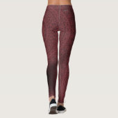 HAMbyWG - Leggings - Indische Apple Red Mandala (Achterkant)