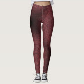 HAMbyWG - Leggings - Indische Apple Red Mandala (Voorkant)