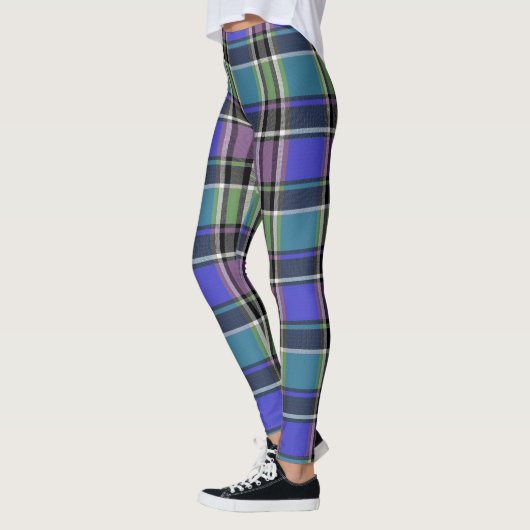 HAMbyWG - Leggings - Lila en Aqua Pset (Links)
