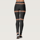 HAMbyWG - Leggings - ontwerp met zwarte zijde (Achterkant)