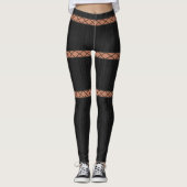 HAMbyWG - Leggings - ontwerp met zwarte zijde (Voorkant)
