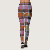 HAMbyWG - Leggings - Oranje en roze speldenband (Achterkant)