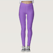 HAMbyWG - Leggings - Paarse afdrukken (Voorkant)