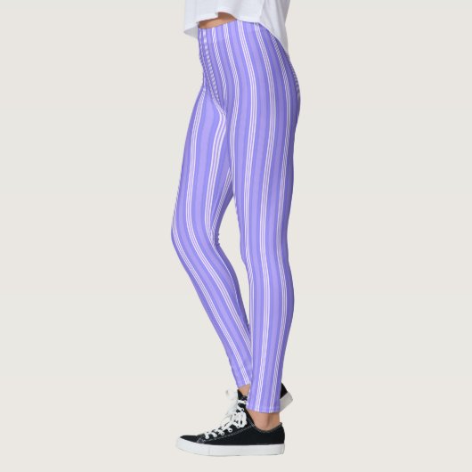 HAMbyWG - Leggings - Paarse strepen (Links)