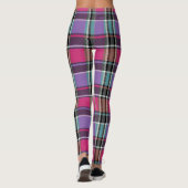 HAMbyWG - Leggings - Roze en Lila speldenband (Achterkant)