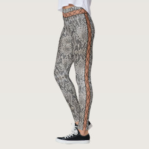 HAMbyWG - Leggings - Snake Pattern - Knip uit blik