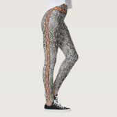 HAMbyWG - Leggings - Snake Pattern - Knip uit blik (Rechts)