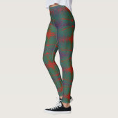 HAMbyWG - Leggings - Spuitverf groen/rood/prpl (Links)