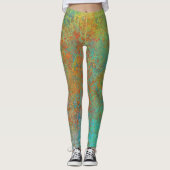 HAMbyWG - Leggings - Turquoise Surprise (Voorkant)