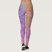 HAMbyWG - Leggings - Turquoise Surprise (Achterkant)