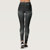 HAMbyWG - Leggings van de Commissie - Zwarte Witte (Achterkant)