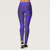 HAMbyWG - Leggings - Violet Blue Distress (Achterkant)