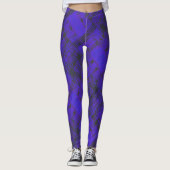 HAMbyWG - Leggings - Violet Blue Distress (Voorkant)