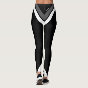 HAMbyWG - Leggings voor handtekeningen - zwart/gri