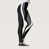 HAMbyWG - Leggings voor handtekeningen - zwart/gri (Rechts)
