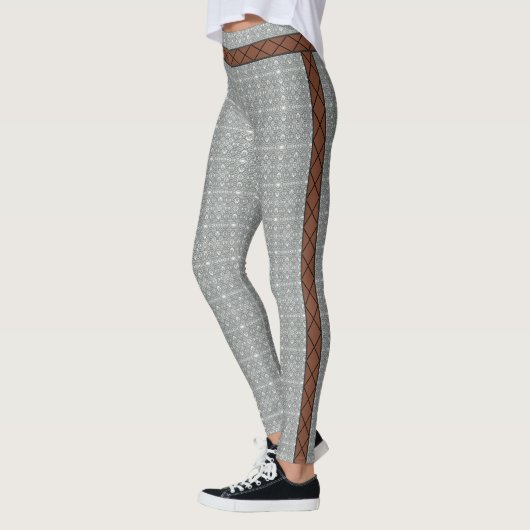 HAMbyWG - Leggings - White Diamond - kijk uit (Links)