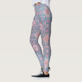 HAMbyWG - Leggings - Zalm Aqua Gypsy Print (Links)