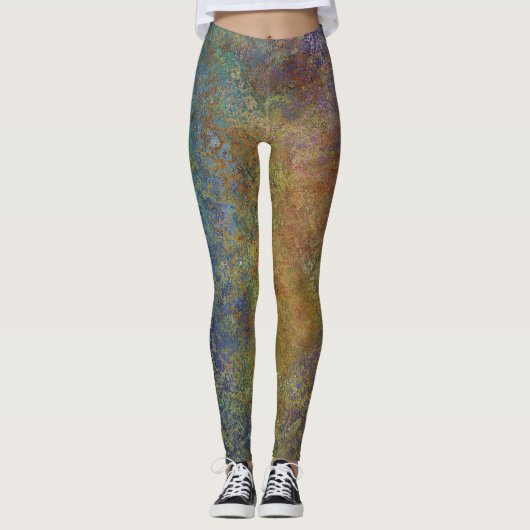 HAMbyWG - Leggings - Zwarte Opal Surprise (Voorkant)
