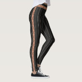 HAMbyWG - Leggings - Zwarte Pinstrip - Uitgebreide (Rechts)
