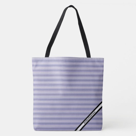 HAMbyWG - LG Canvas tas - Horizontaal lavender (Voorkant)