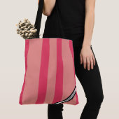 HAMbyWG - LG Canvas tas - Roos roze band W Logo (Dichtbij)