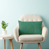 HAMbyWG - Lumbar Pillow - Bright Green Aqua Mix Kussen (Stoel)