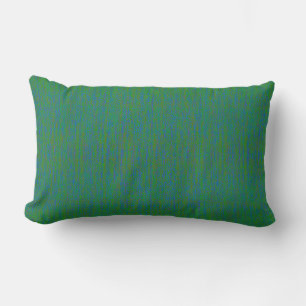 HAMbyWG - Lumbar Pillow - Bright Green Aqua Mix Kussen