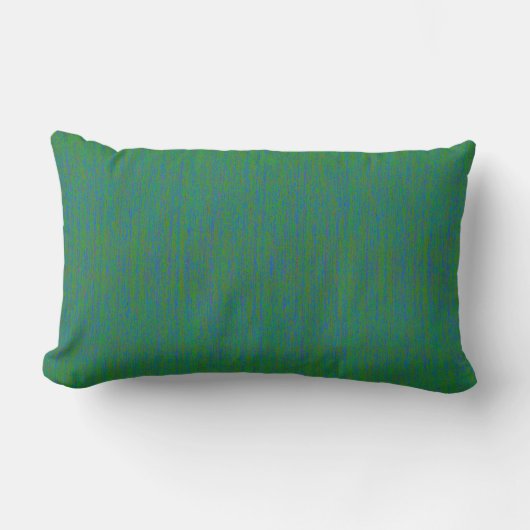 HAMbyWG - Lumbar Pillow - Bright Green Aqua Mix Kussen (Voorkant)