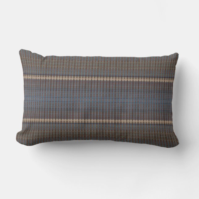 HAMbyWG - Lumbar Pillow - Gypsy Blues Kussen (Voorkant)