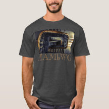 HAMbyWG - Mannen Basic Dark T-Shirt - trap