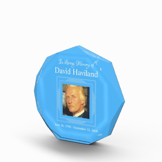 HAMbyWG Memorial Acrylfoto Block Fotoblokken (Rechts)