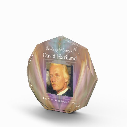 HAMbyWG Memorial Acrylfoto Block Fotoblokken (Rechts)