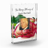 HAMbyWG Memorial Roos Acrylfotoblok Fotoblokken (Links)