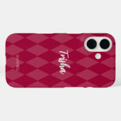 HAMbyWG-mobiele telefoondraagtas - Argyle Case-Mate iPhone Case (Achterkant (horizontaal))