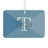 HAMbyWG - Modern 4 Shade Monogram Foto Luchtverfrisser (Achterkant)