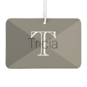 HAMbyWG - Modern 4 Shade Monogram Foto Luchtverfrisser (Achterkant)