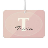 HAMbyWG - Modern Monogram foto Luchtverfrisser (Achterkant)