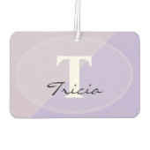 HAMbyWG - Modern Monogram foto Luchtverfrisser (Achterkant)