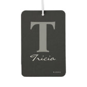 HAMbyWG - Modern Monogram Luchtverfrisser (Voorkant)