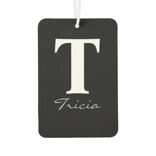 HAMbyWG - Modern Monogram Luchtverfrisser (Achterkant)