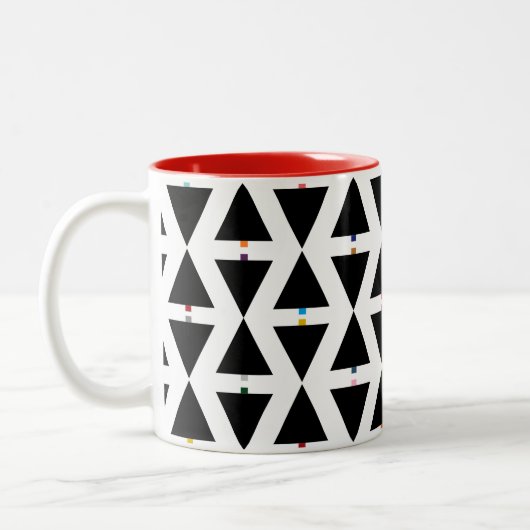 HAMbyWG - Mok koffie - kerstbomen (Links)