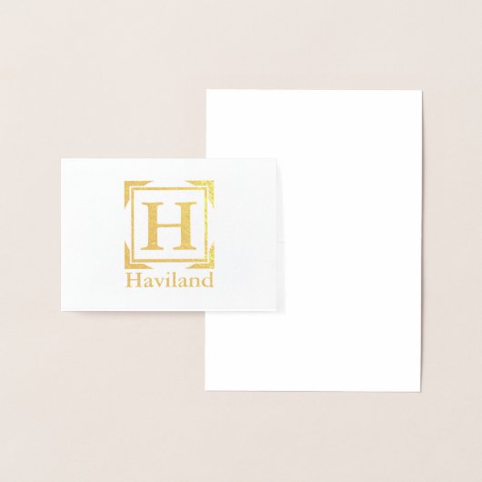 HAMbyWG Monogram Folie Kaarten (Display)