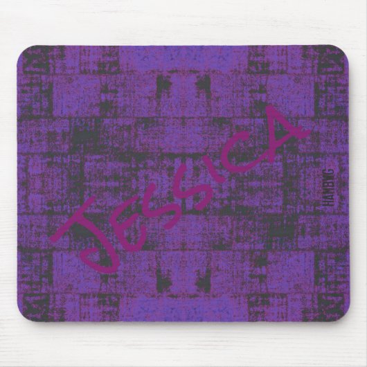 HAMbyWG - Mousepad - Violet Distress Muismat (Voorkant)