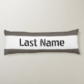 HAMbyWG - Mr & Mrs-thema Lichaamskussen (Achterkant)