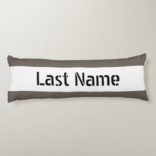 HAMbyWG - Mr & Mrs-thema Lichaamskussen (Achterkant)