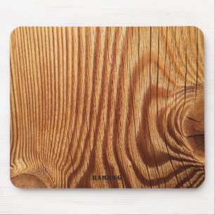 HAMbyWG - Muismat - Afbeelding van hout - natuurli