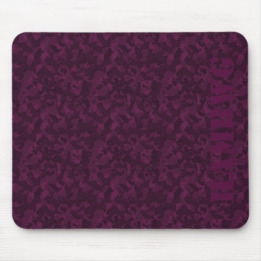 HAMbyWG - Muismat - Black Cherry Camouflage (Voorkant)